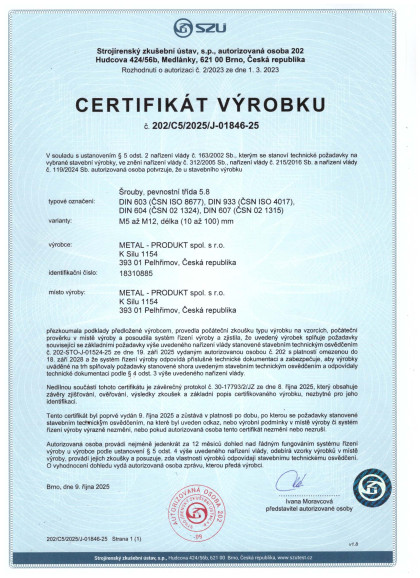 certifikát 202/C5/2025/J-01846-25